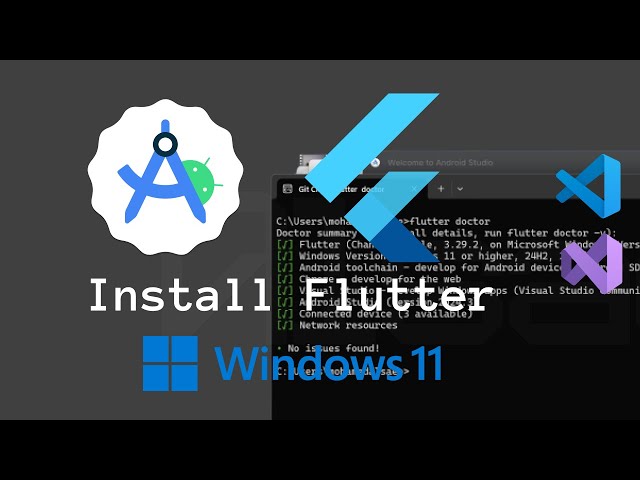 Install Flutter | Fix All Common Issues (Git, Flutter, Android Studio, VS Code)