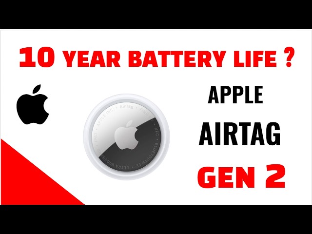 10 Year Battery Life ?   Apple AirTag TimeCapsule