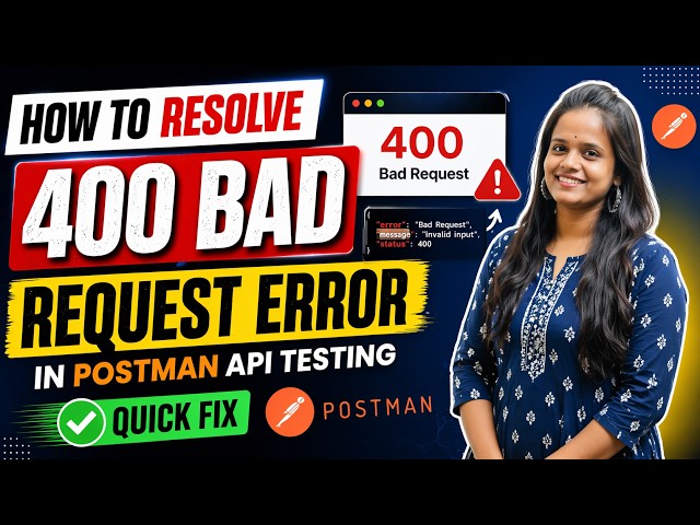 How to resolve 400 bad request Error in Postman 2024 ? | 400 Bad request  #infysky #reactjs #postman