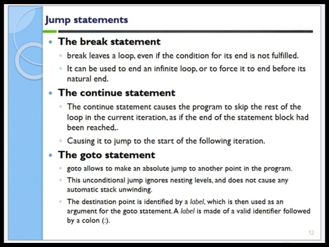 Computer Programing || Chapter Three || 2025