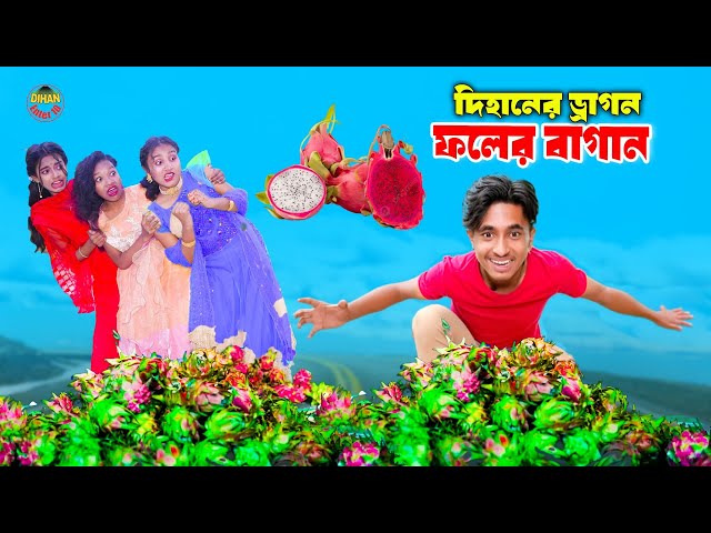 দিহানের ড্রাগন ফলের বাগান। dihaner Drogon foler Bagan । bengali fairy tales | dihan |  bihar | jihan