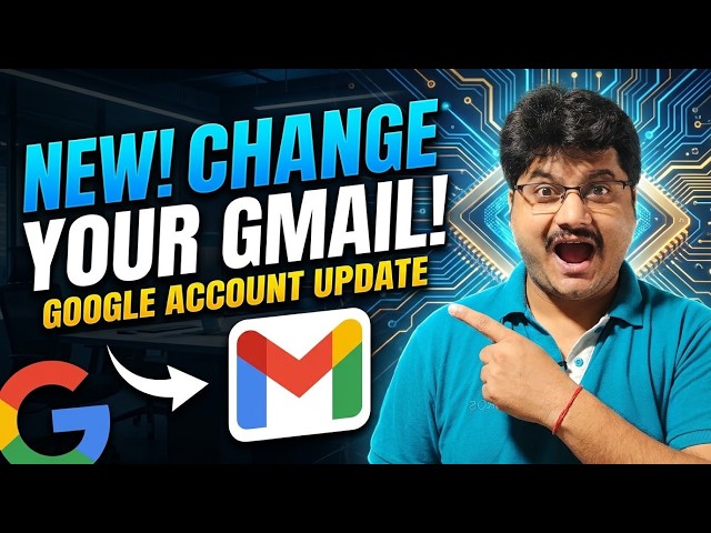 Gmail ID Ka Username Change Karein?  | New Gmail Email Change Feature 2026