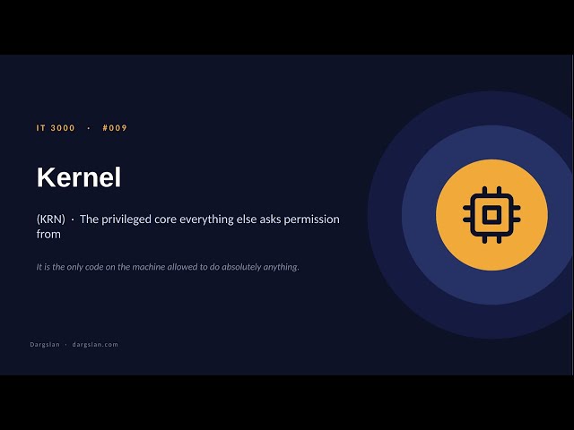 009 kernel
