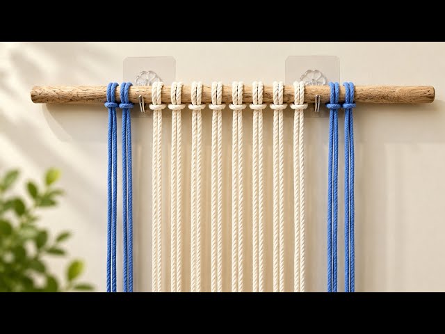 Macrame - Simple Macrame Wall Hanging |  Macrame Plant Hanger Tutorial #macrame 