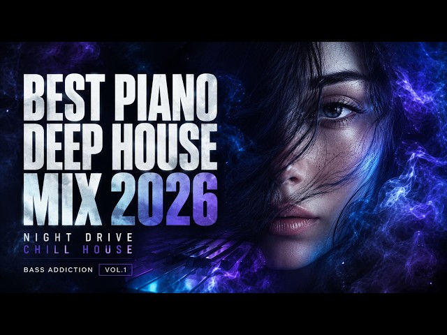 Best Piano Deep House Mix 2026 | Night Drive | Chill House | Bass Addiction Vol.1