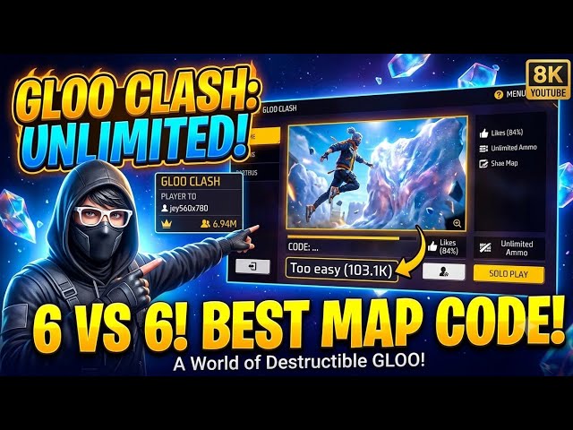 Gloowall Map ❗#freefire @TASKEEE-10 