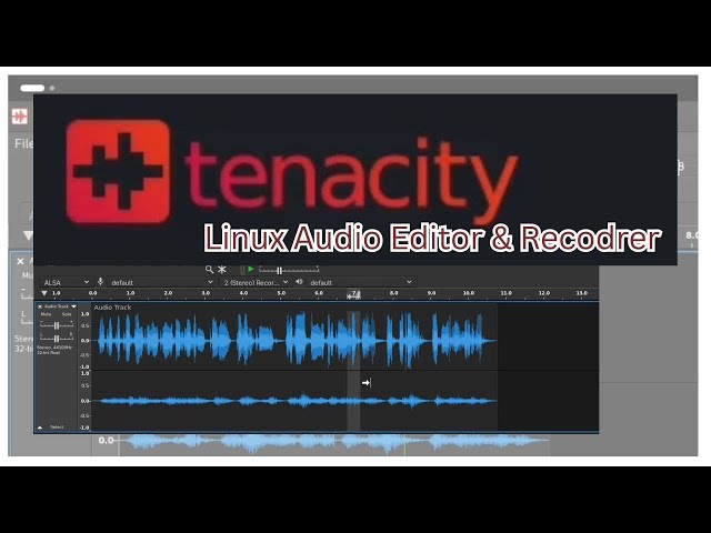 Tenacity: The Ultimate Pro Audio Editor (No Spyware!) for Linux, Windows, & BSD: Tenacity 1.4.0