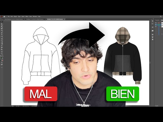 How to create Mockups for Fashion Design with Adobe Illustrator