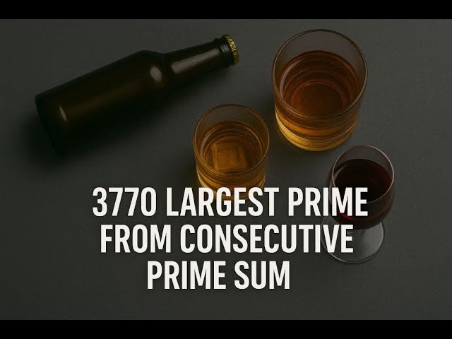 3770 Largest Prime from Consecutive Prime Sum - Java - Leetcode