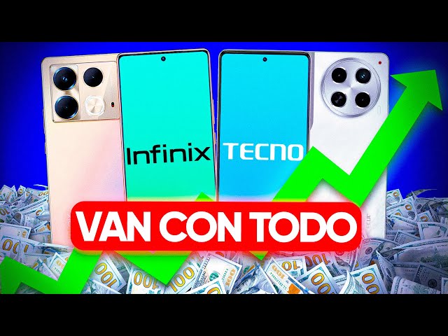 Por qué TODOS están Comprando Celulares de TECNO e INFINIX