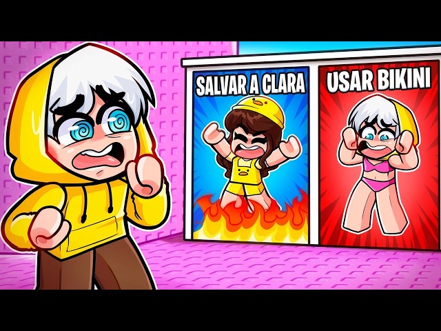 NUNCA JUEGUES la TORRE TROLL de QUÉ PREFIERES en ROBLOX con Clara