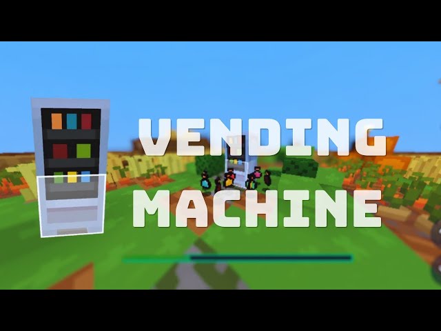 Vending machines can be used in Bloxd.io #bloxd #code #bloxdio 