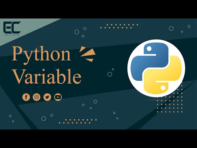Variable in python | python bangla tutorial | python programming | easycoding