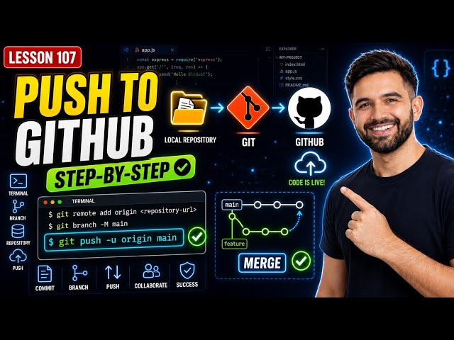 How to Push Local Git Repository to GitHub (Step-by-Step Tutorial 2026)