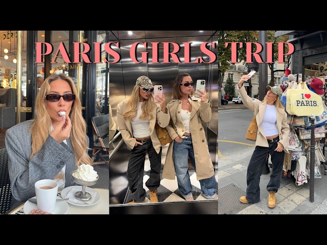 48 hours in PARIS!! spontaneous girls trip!! + I'm a Dancer now | Saffron Barker