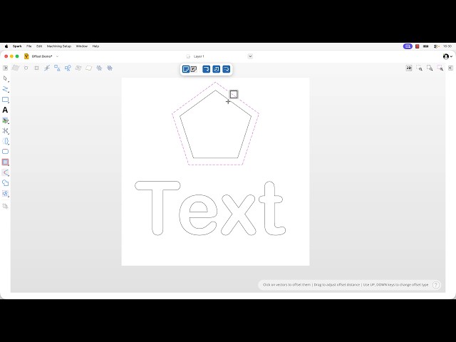 How to Offset Vectors | Editing Tools | Spark Tutorials