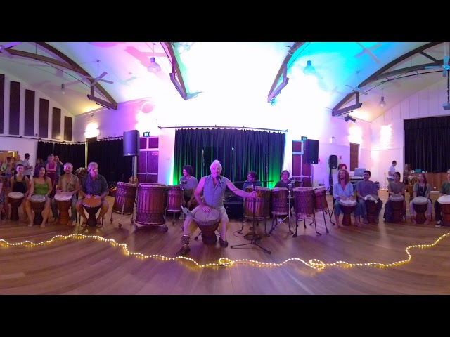 Elliott Orr Presents SPANKINHIDE  360 VR Experience  Drumming Workshop