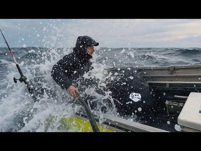 Took My Tiny Tinny Offshore and Turned Back! Big Fish and Big Seas