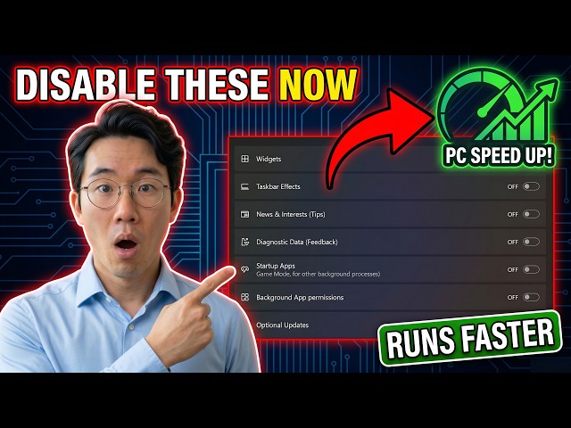 I Disabled 10 Windows 11 Features and My PC Ran Better