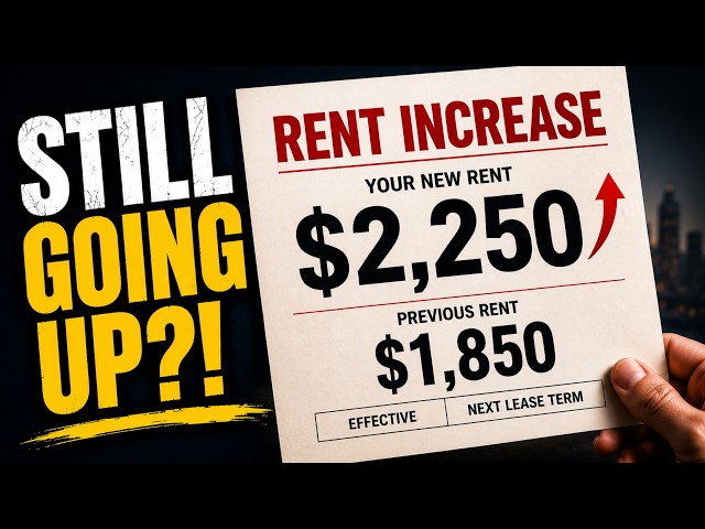Why Rent Keeps Rising Even When the Economy Slows
