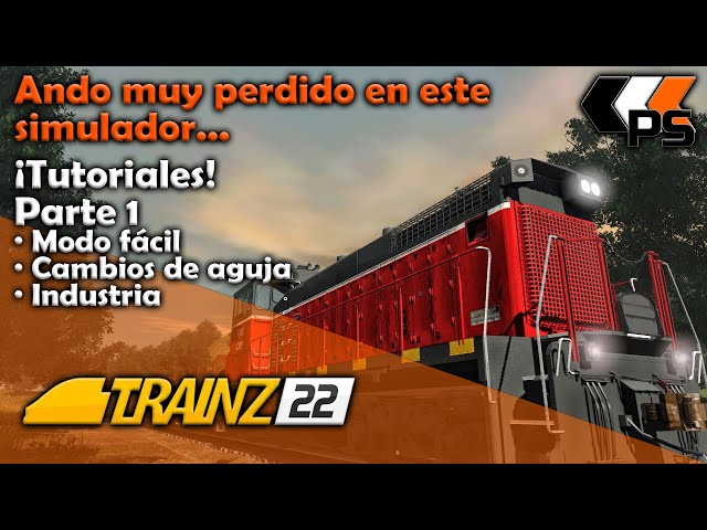 Trainz Railroad Simulator 22 - Tutorials Part 1 - Easy Mode, Switches, and Industry