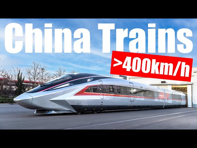 China's Highspeed Trains - History and Tech EXPLAINED in Detail