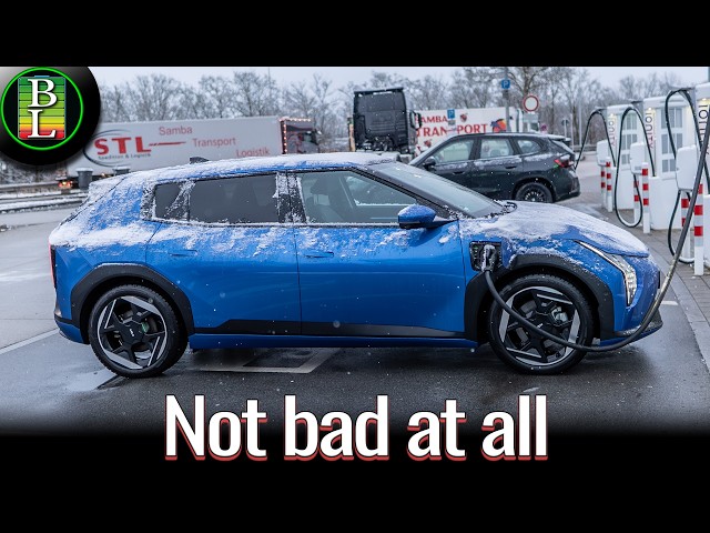 Kia EV4 Hatchback (78kWh) Winter Range Test at 130 km/h (81mph)
