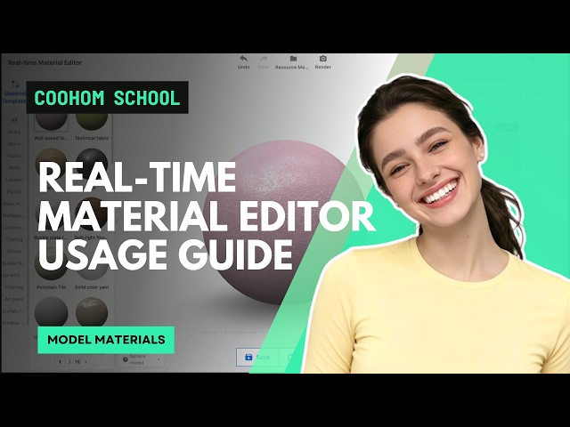 How to Use the Real-time Material Editor | Coohom