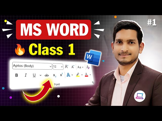 Introduction to Ms Word - Ms Word Class 1 | MS Word Full Course in Hindi | 2026