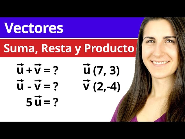SUMA, RESTA de Vectores y MULTIPLICACIÓN por un Escalar ➕➖✖️ Vectores en el Plano