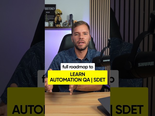Full roadmap Automation QA / SDET #qualityassurance #coder
