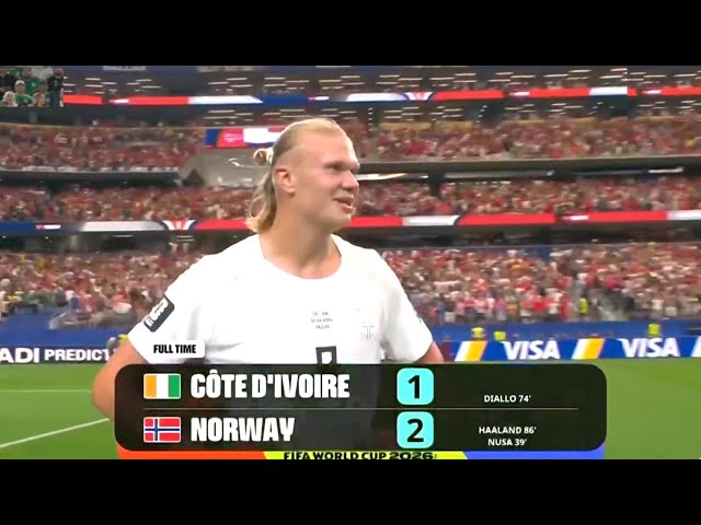 Norway vs Ivory Coast FIFA World Cup Highlights 2026 | NOR vs CIV FIFA World Cup 2026