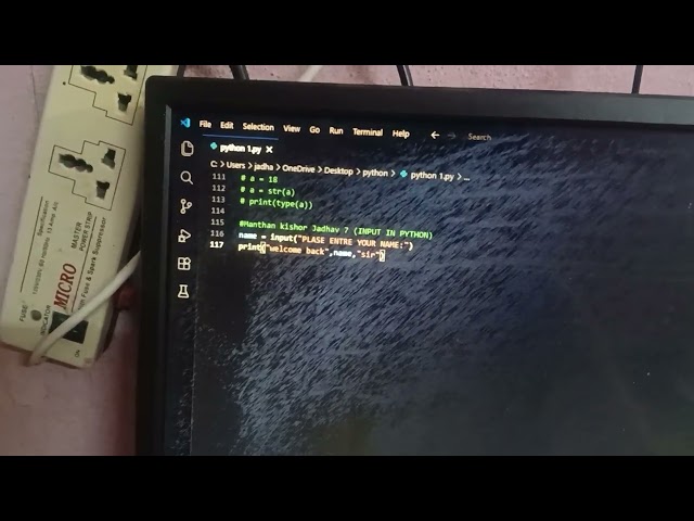 Day 3 of learning python|Day 3 of becoming AI ML engineering|#apnacollge  #python#pythonprogramming#