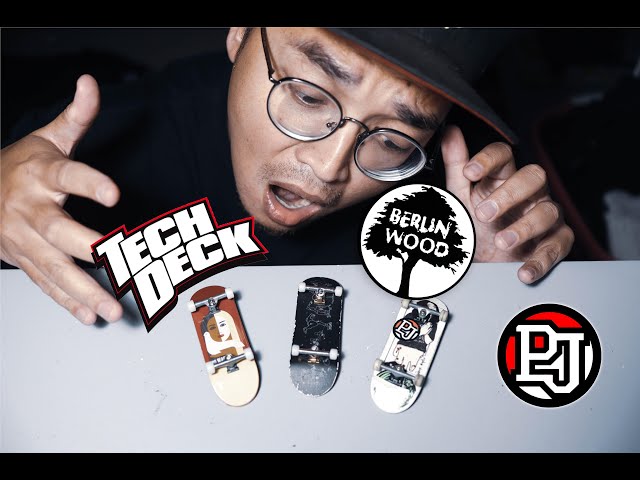 Bisa ga sih main FINGERBOARD pake TECH DECK? Apa perlu upgrade?