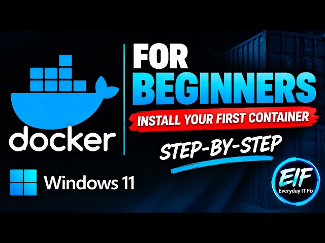 Docker for Beginners: Install Your First Container (Step-by-Step)