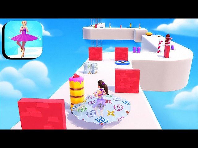 Ballerina Run ​- All Levels Gameplay Android,ios (Part 15 )