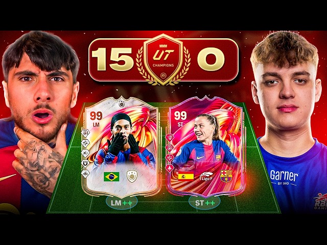 Can I Go 15-0 With A PRO PLAYER'S Team?