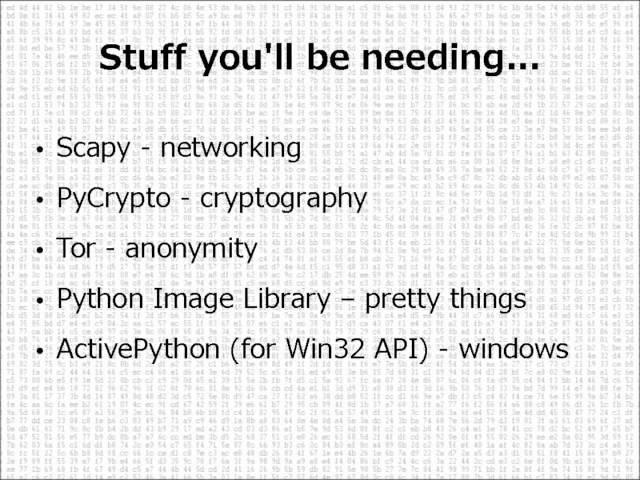 1. Introduction - Python Programming for Nefarious Minds