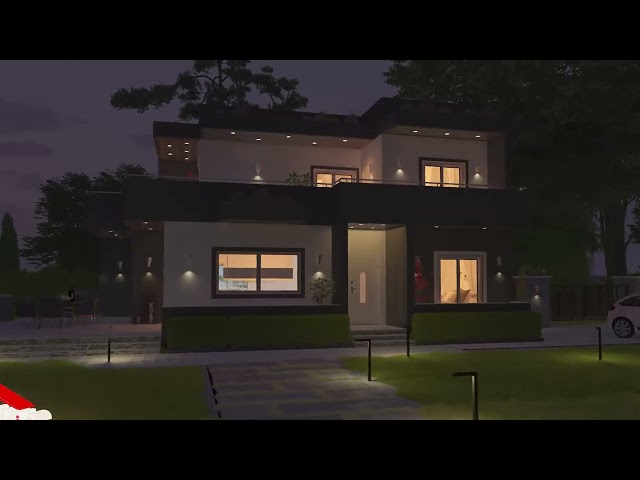 Kamatero House -  Exterior 3d animation