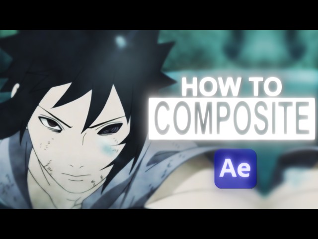 How to composite on after effects