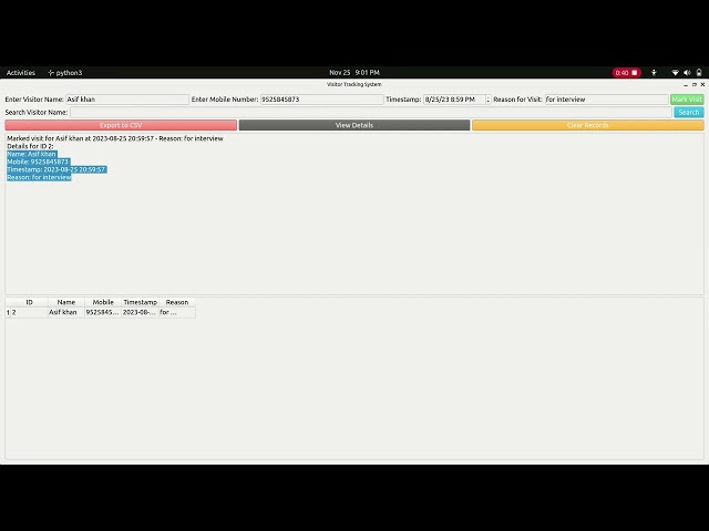 Python GUI Tutorial: Build a Visitor Tracking App with PyQt5 | Learn GUI Development!