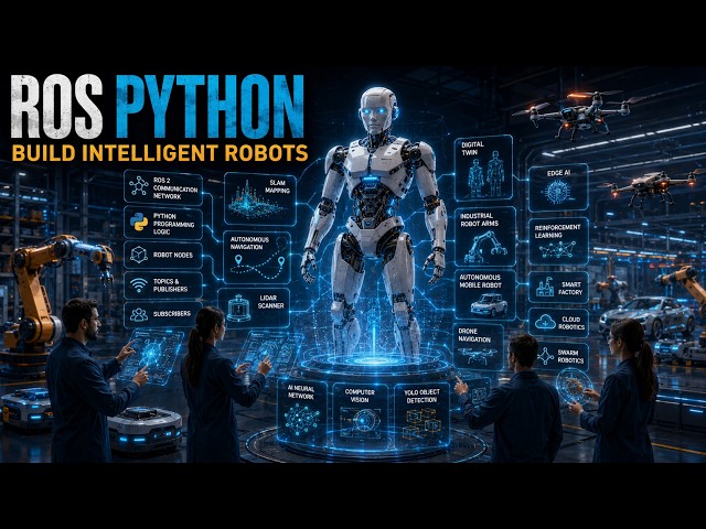 Mastering ROS Python for Intelligent Robot Programming, Automation, and Autonomous Systems
