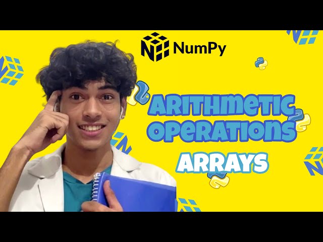 Arithematic Operations Numpy Array Explained in 5 minutes🔢