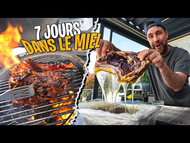I put a rib of beef in honey for 7 days and I eat it... (delicious?)