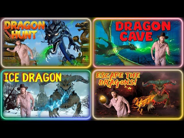 We’re Going on a Dragon Hunt Compilation | Dragon Adventures with Explorer Riley