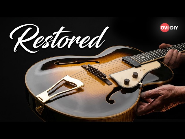 Turning a Ruined Vintage Archtop Into a Masterpiece