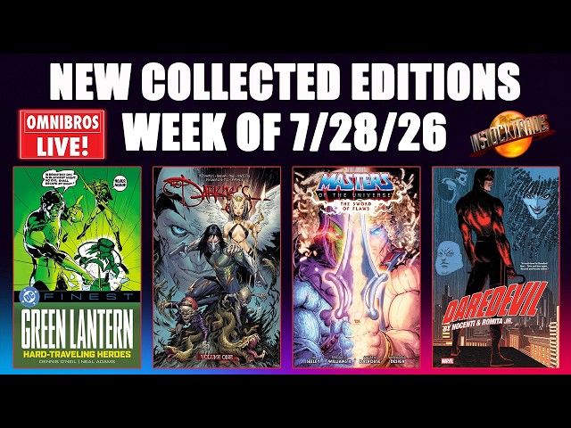 New DC Finest, Marvel Omnis and More New Collected Editions! | Wow.com (Don't click it)