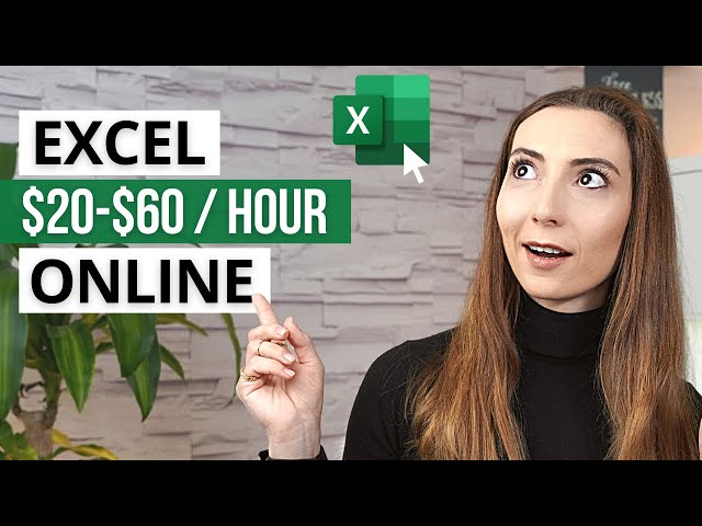 How to Make Money with Excel Right Now - Work from Home incl. FREE Training