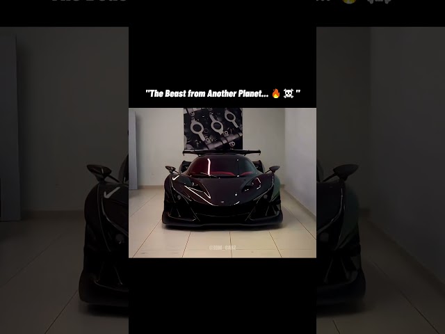 "The Beast from Another Planet... 🔥☠" #shorts #car #caredit #edit #automobile #apollo