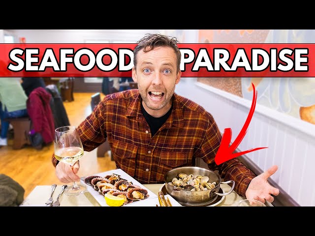 The BEST Seafood In Northern Spain | Cambados, Galicia
